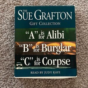 The Sue Grafton ABC Gift Collection Audiobooks!